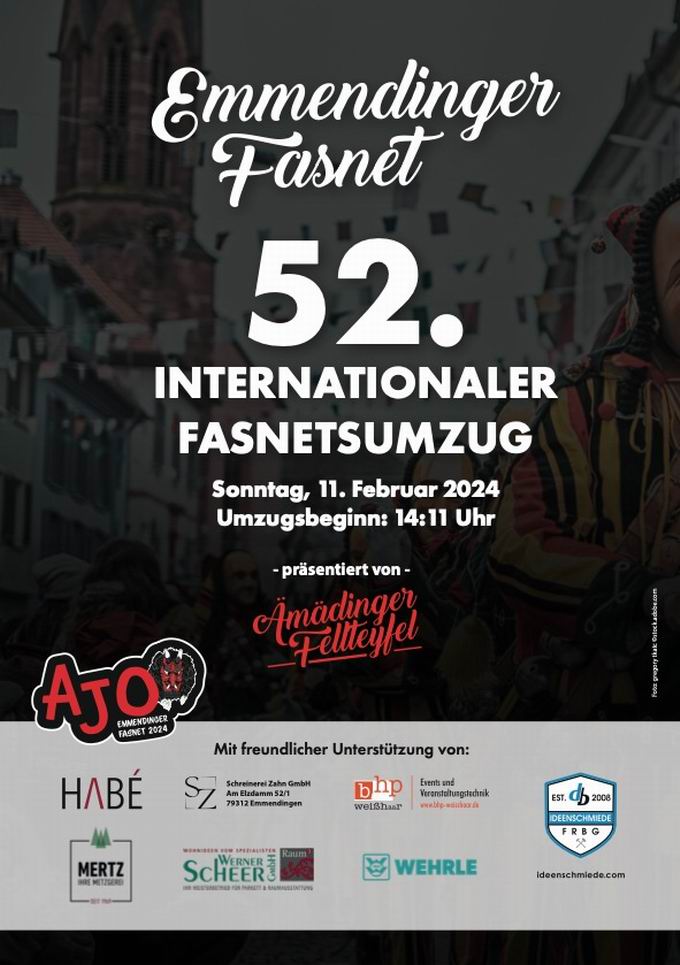 Fasnachtsumzug Emmendingen 2024 Fasnachtsumzug Emmendingen 2024