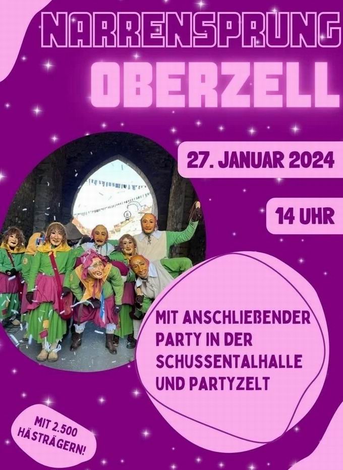 Narrensprung Oberzell 2024