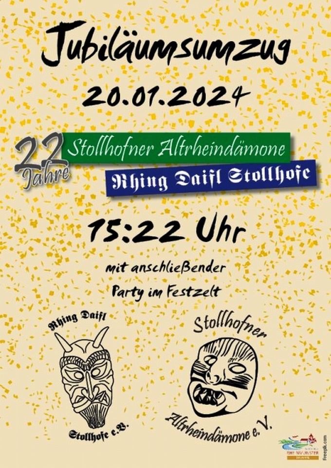 Jubilumsumzug Stollhofen 2024