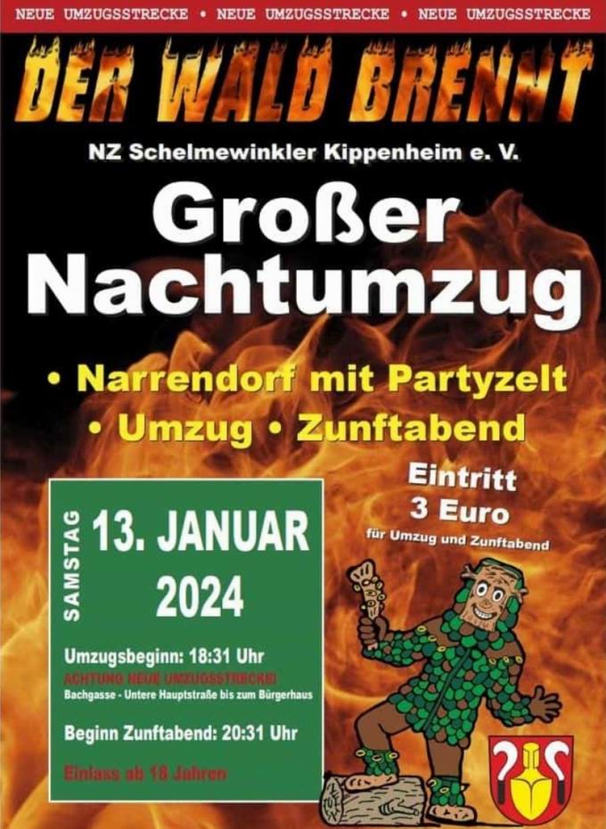 Nachtumzug Kippenheim 2024