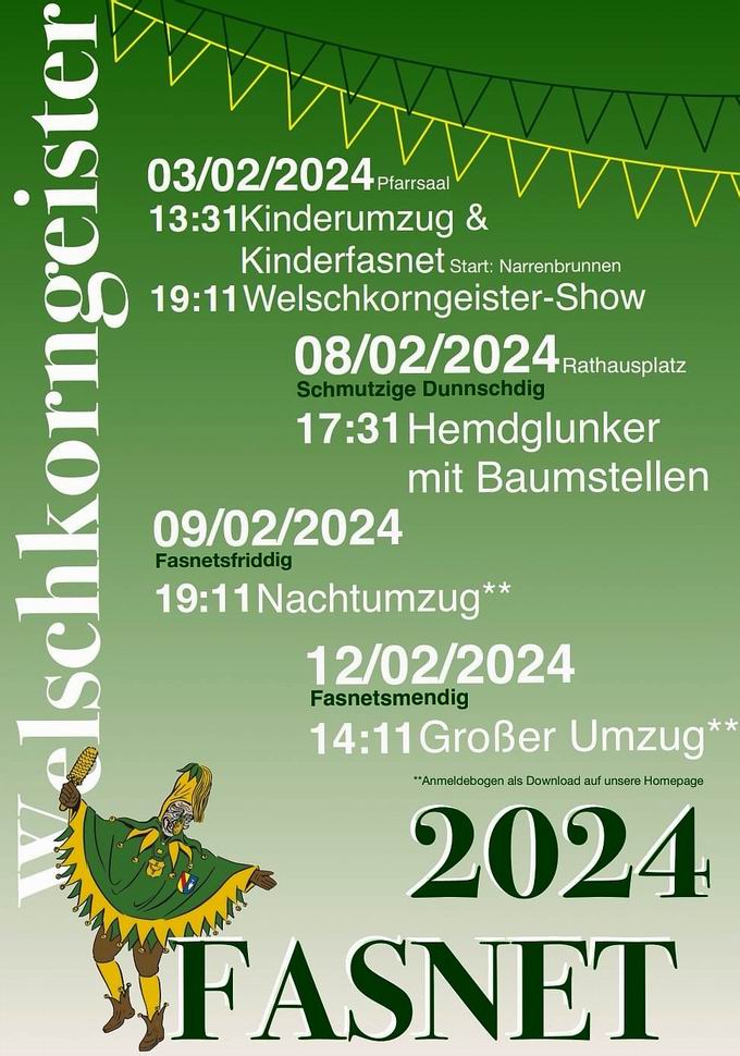 Fasnet in Denzlingen 2024