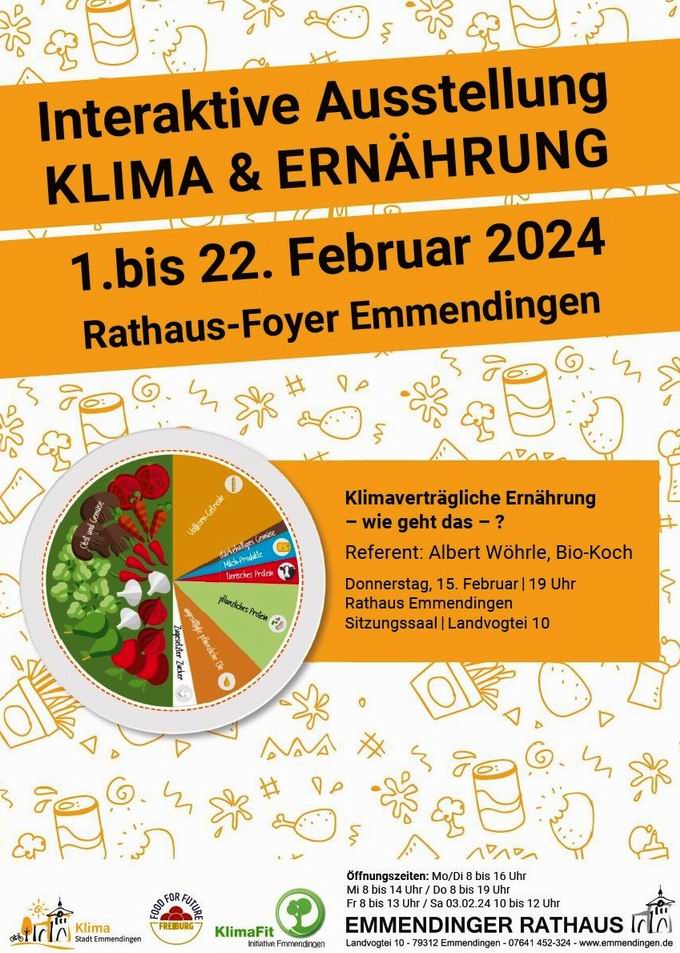 Ausstellung: Klima & Ernährung Ausstellung: Klima & Ernährung
