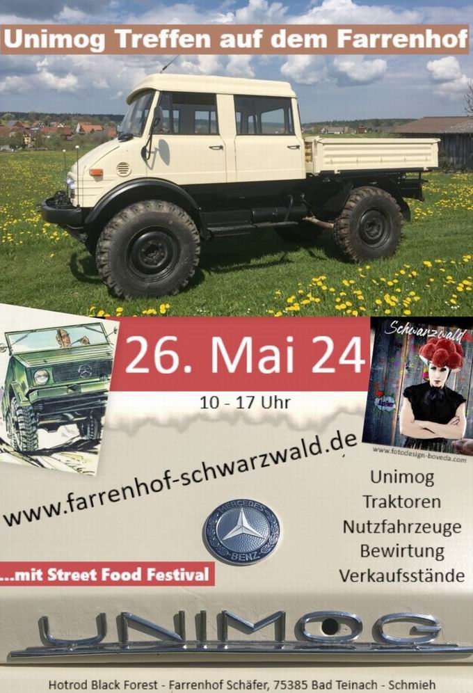 UNIMOG-Treffen Farrenhof Schmieh 2024