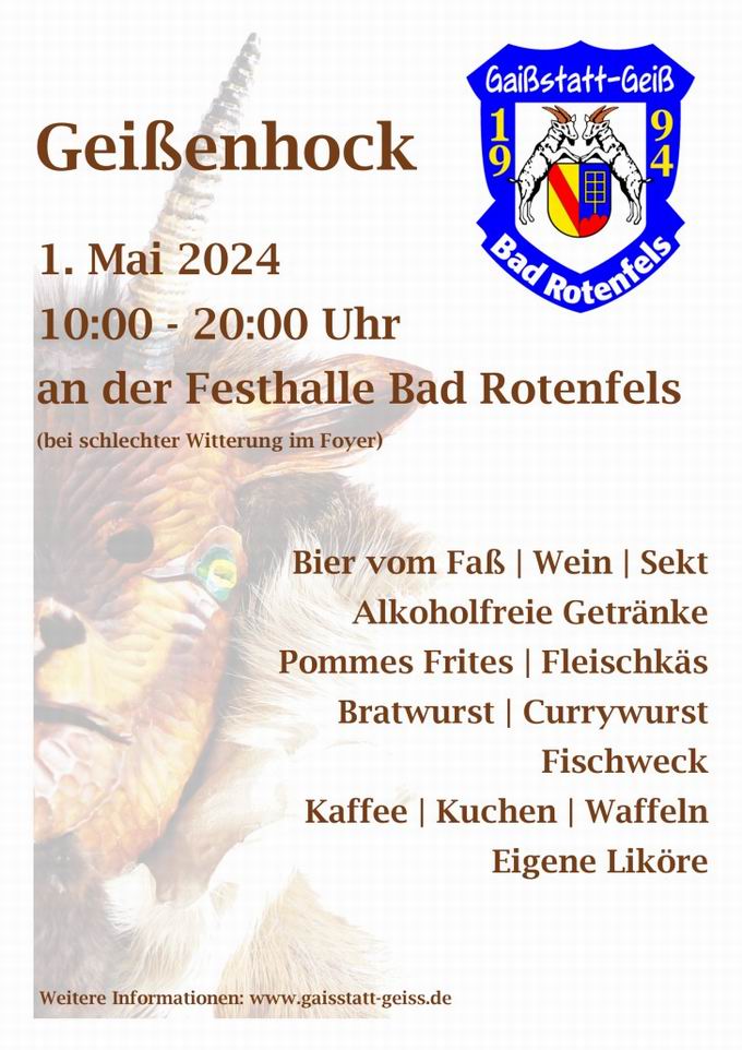 Geienhock Bad Rotenfels 2024