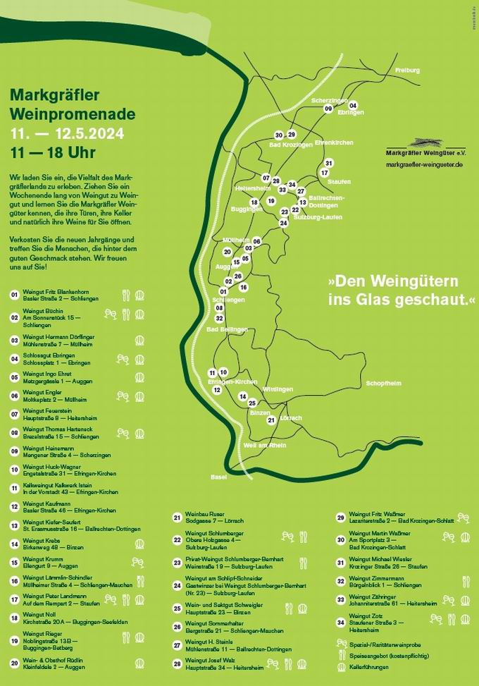 Markgräfler Weinpromenade 2024 Markgräfler Weinpromenade 2024