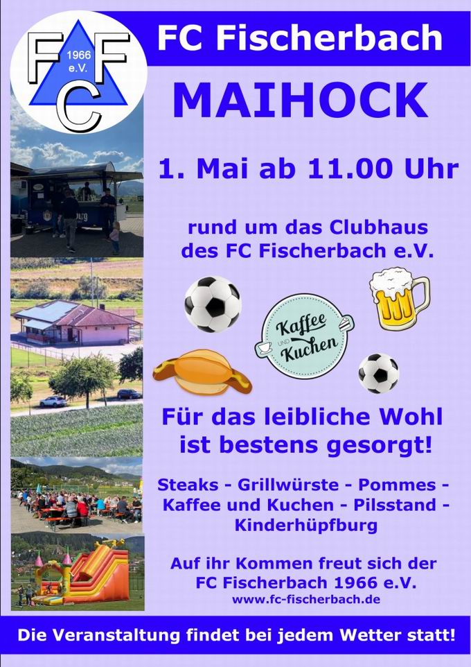 Maifest Sportplatz Fischerbach 2024