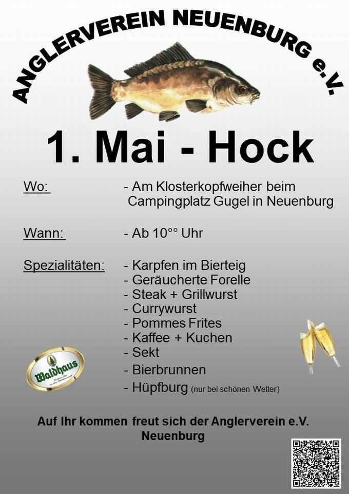 1. Mai-Hock Klosterkopfweiher Neuenburg 2024