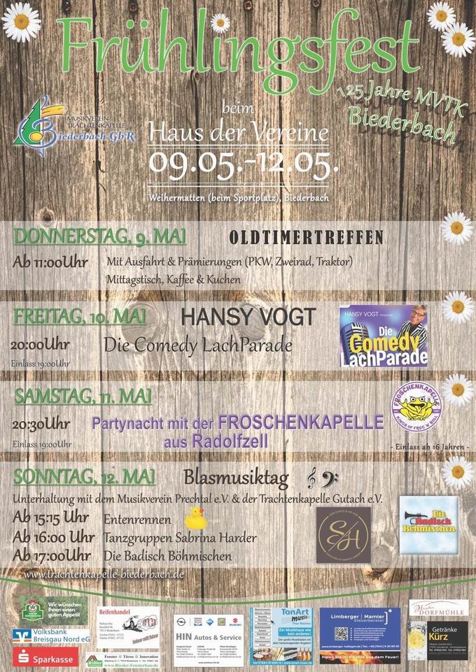 Frühlingsfest Biederbach 2024 Frühlingsfest Biederbach 2024