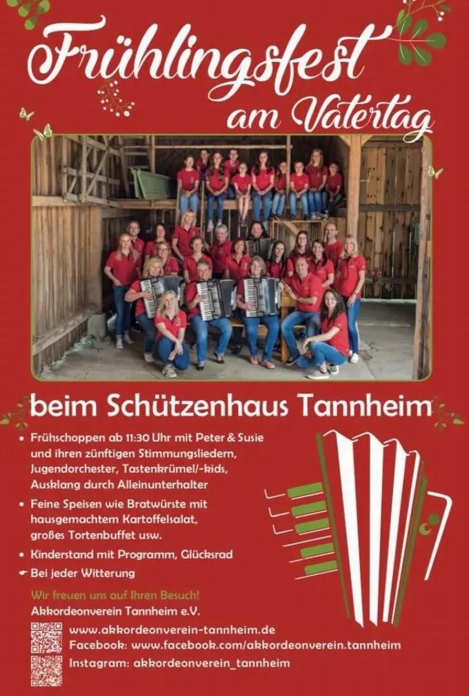 Frühlingsfest am Vatertag Tannheim 2024 Frühlingsfest am Vatertag Tannheim 2024