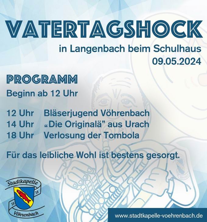 Vatertagshock Vhrenbach 2024