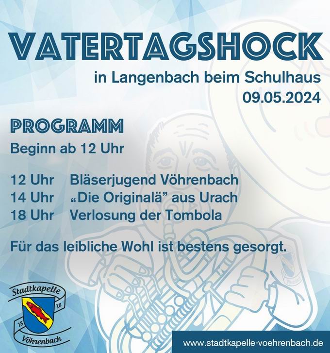 Vatertagshock Vöhrenbach 2024 Vatertagshock Vöhrenbach 2024