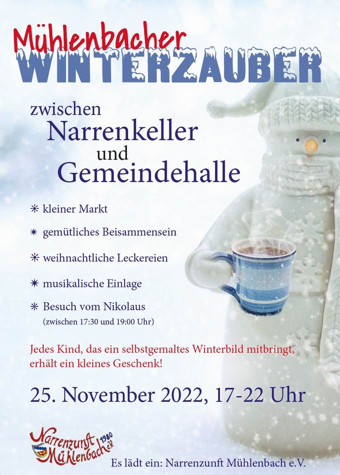 Weihnachtsmarkt Mühlenbach 2024 Weihnachtsmarkt Mühlenbach 2024