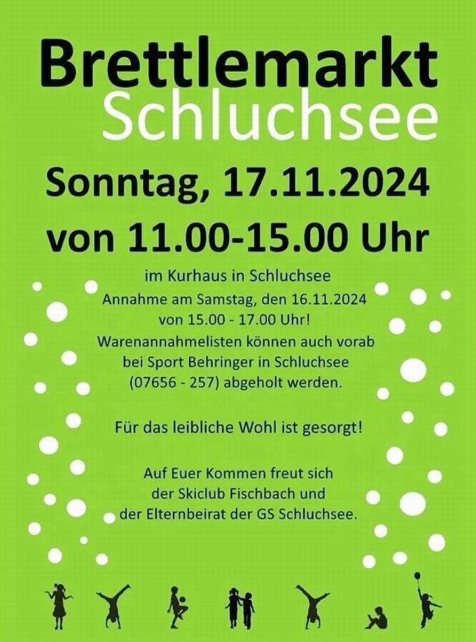 Brettlemarkt am Schluchsee 2024