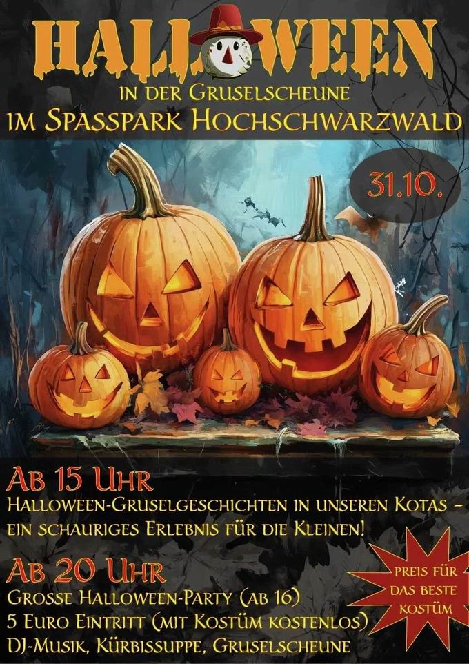 Halloween Spass-Park im Hochschwarzwald 2024 Halloween Spass-Park im Hochschwarzwald 2024