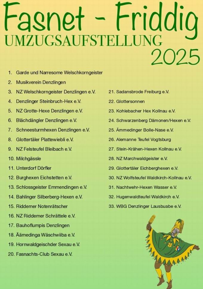 Nachtumzug Denzlingen 2025 Nachtumzug Denzlingen 2025