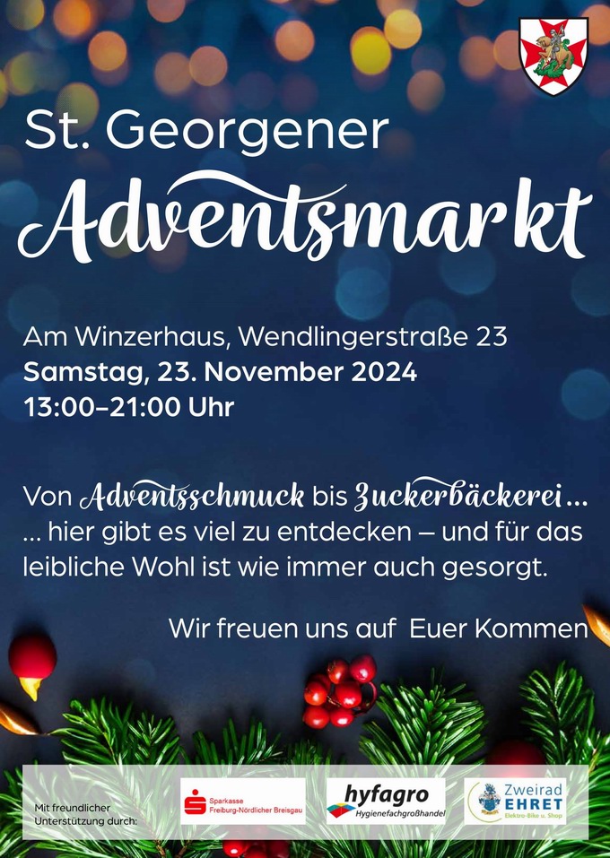 Adventsmarkt Freiburg St. Georgen 2024 Adventsmarkt Freiburg St. Georgen 2024