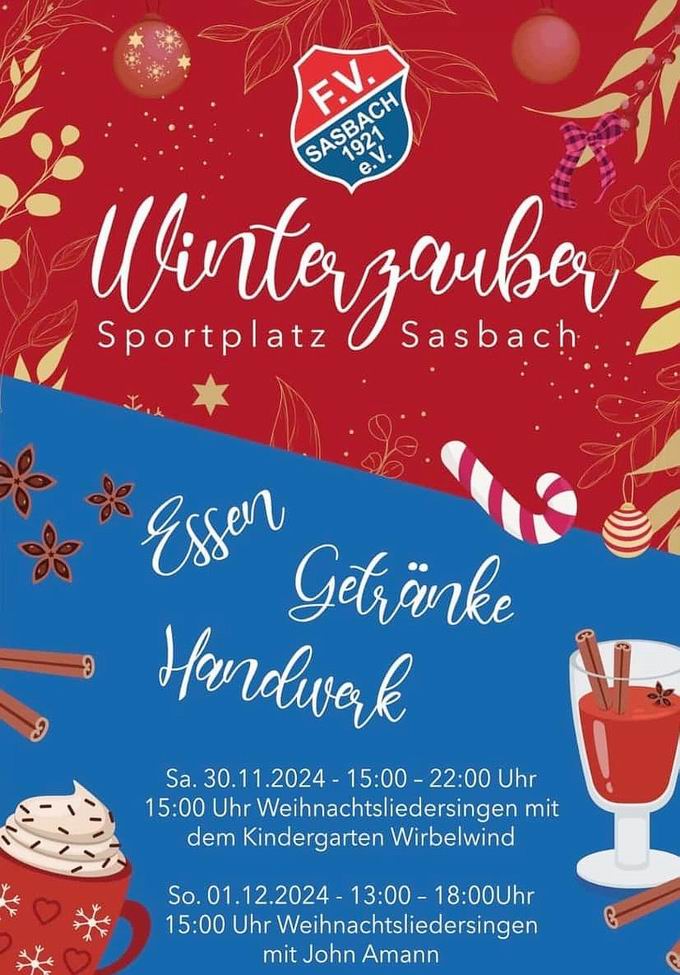 Weihnachtszauber Sasbach am Kaiserstuhl 2024 Weihnachtszauber Sasbach am Kaiserstuhl 2024