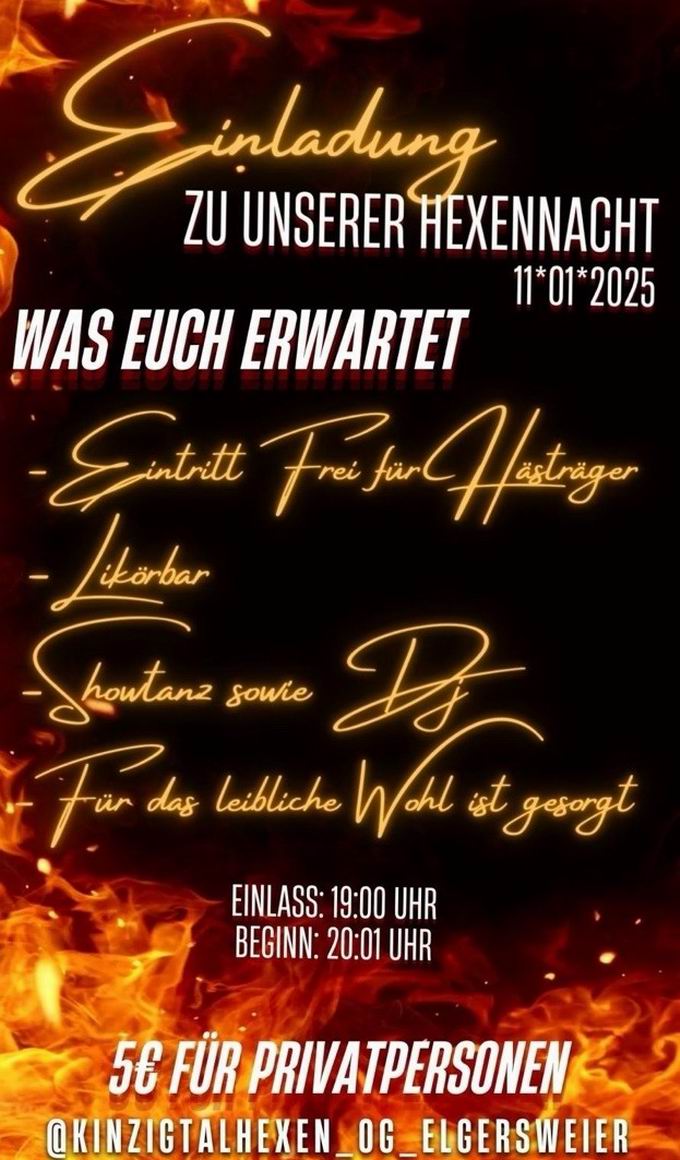 Hexennacht Elgersweier 2025