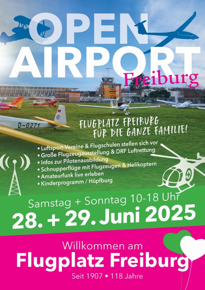 Tag der offenen Hangartore Freiburg 2025 Tag der offenen Hangartore Freiburg 2025