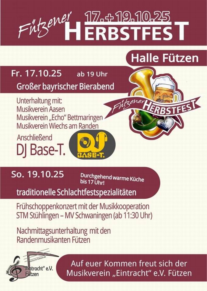 Oktoberfest Ftzen 2025