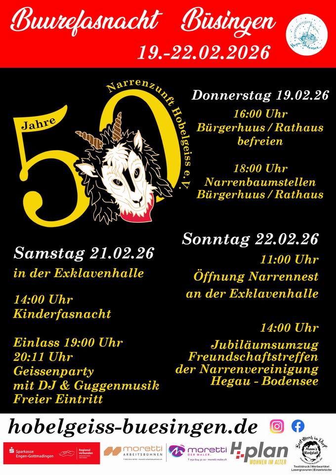 50 Jahre Narrenzunft Hobelgeiss