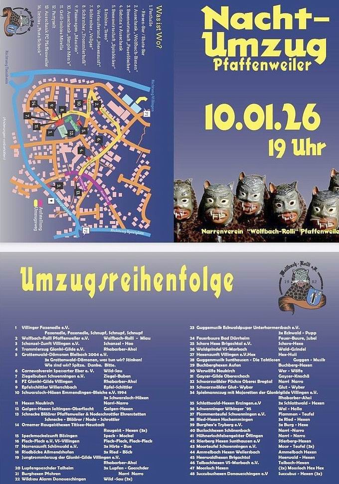 Nachtumzug Pfaffenweiler 2026 Nachtumzug Pfaffenweiler 2026