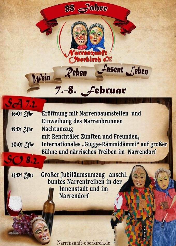 88 Jahre Narrenzunft Oberkirch