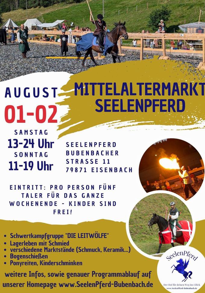 Mittelaltermarkt SeelenPferd Eisenbach 2026 Mittelaltermarkt SeelenPferd Eisenbach 2026